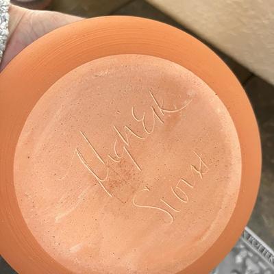 Sioux Pottery Red Bowl
