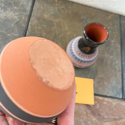Sioux Pottery Mini Vases