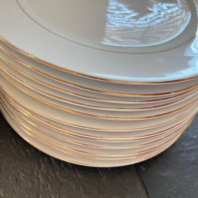 Gibson China White with Gold pinstripe