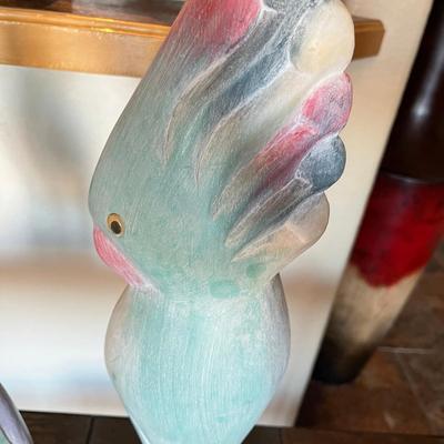 Vintage 80s Southwest Carved Birds