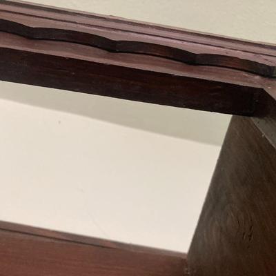 Oak Craftsman style bookcase