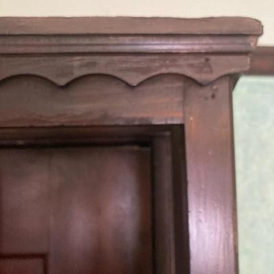 Oak Craftsman style bookcase