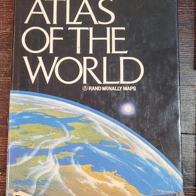 43: (3) Vintage World Atlas