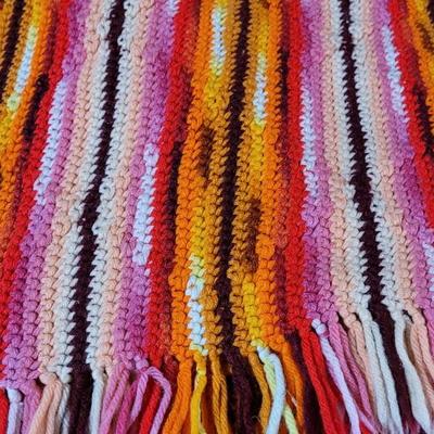 47: Multicolored Afghan Blanket