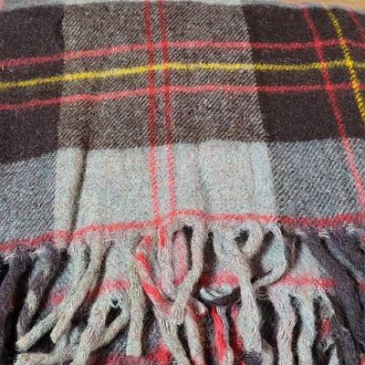 48: (2) Plaid Wool Blankets