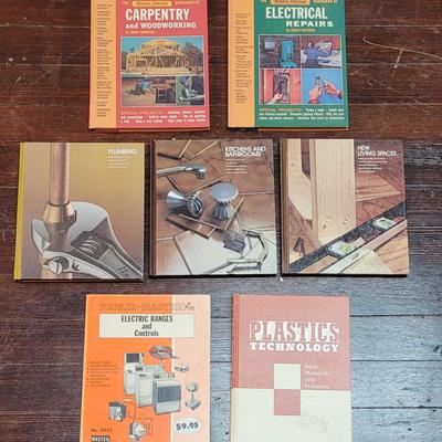 54: Vintage Home Repair Books