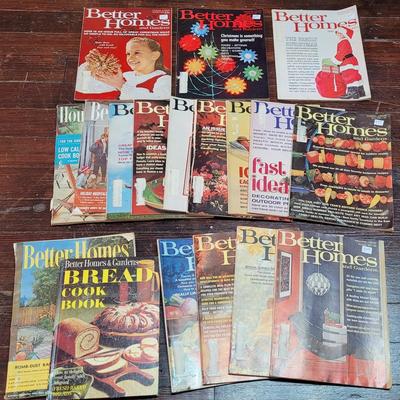 58: Vintage Better Homes & Gardens Magazines