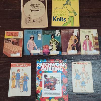 61: Vintage Sewing Books & Patterns