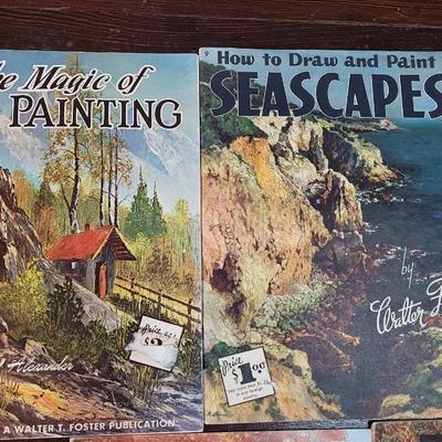 62: Vintage Drawing, Crafting and Coloring Books