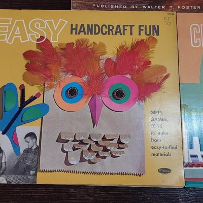 62: Vintage Drawing, Crafting and Coloring Books