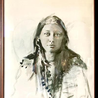 "The Angel" framed print by Amy Stein