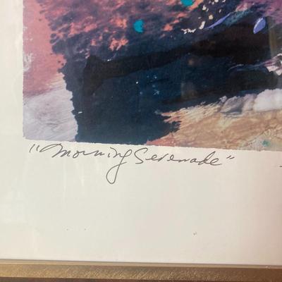 “ Morning Seranade†framed print by Amy Stein