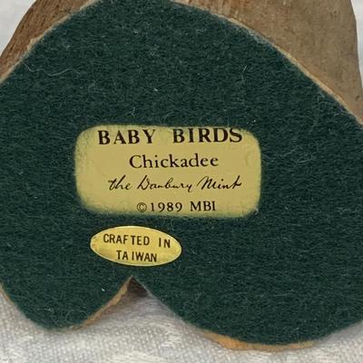 LOT 1R: The Danbury Mint Baby Birds Collection