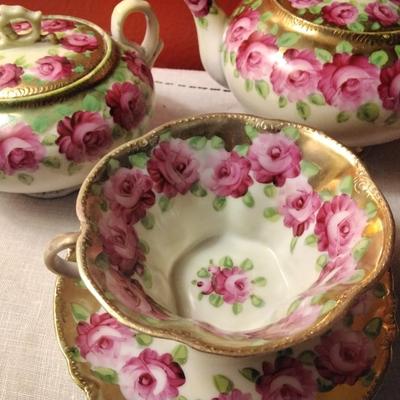 Gorgeous Fine Bone China Tea Set (Full Size)