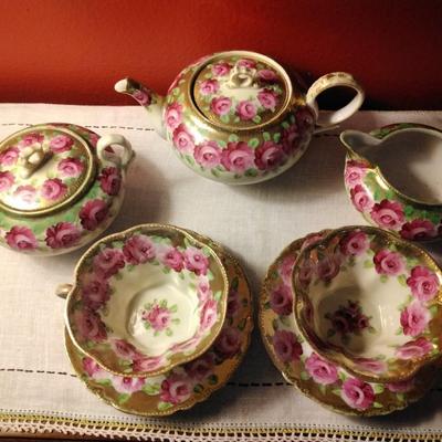 Gorgeous Fine Bone China Tea Set (Full Size)