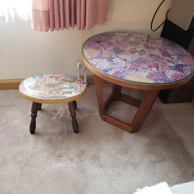 Small Table and Stool