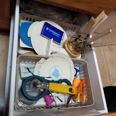 Kitchen Drawer Contents