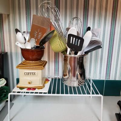 Kitchen Stand & Contents