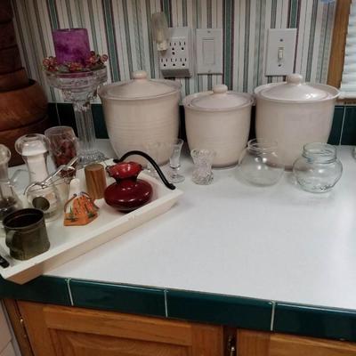 Kitchen Counter Contents