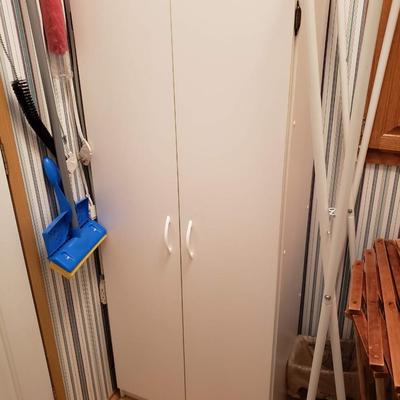 White Storage Cabinet