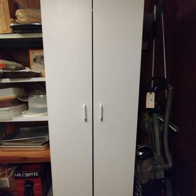 Storage Cabinet with Contents