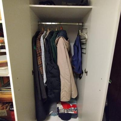 Storage Cabinet with Contents