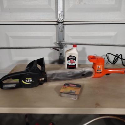 Chain Saw & Hedge Trimmer