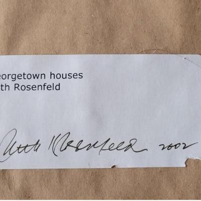 136: 'Georgetown Houses' by Ruth Rosenfeld