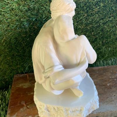 Vintage Alabaster Religious Figurine
