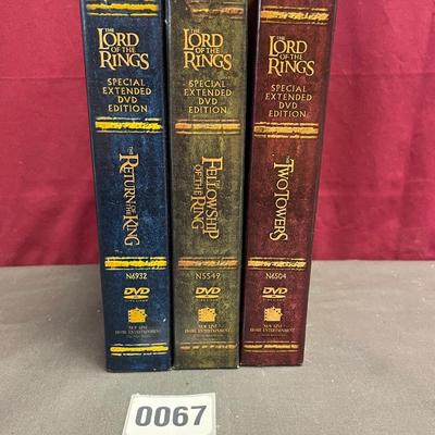 Lord of the rings dvd