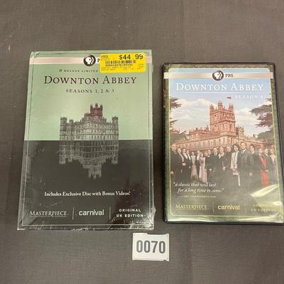 Downtown Abbey dvd