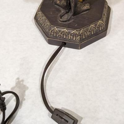 Import Collection Bellhop Monkey Double Lamp