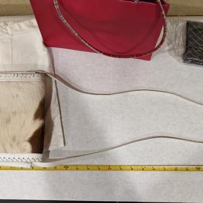 Handbag Assortment-Alden Howard Cow Hide Purse