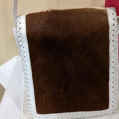 Handbag Assortment-Alden Howard Cow Hide Purse