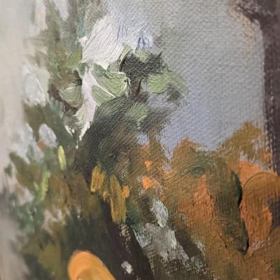Mid Century M.Valmain Parisian Oil Painting