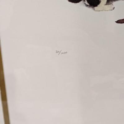 Numbered & Framed Norman Rockwell Offset Lithographs