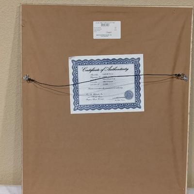 Numbered & Framed Norman Rockwell Offset Lithographs