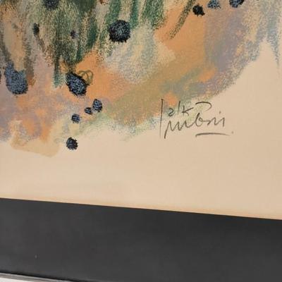 Framed W/ Provenance Vintage Reuven Rubin (Reuben) Israeli Art Lithographs