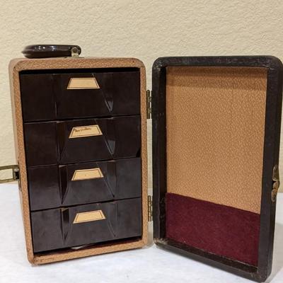 Vintage Barnett & Jaffe Baja Slide Case and Slides