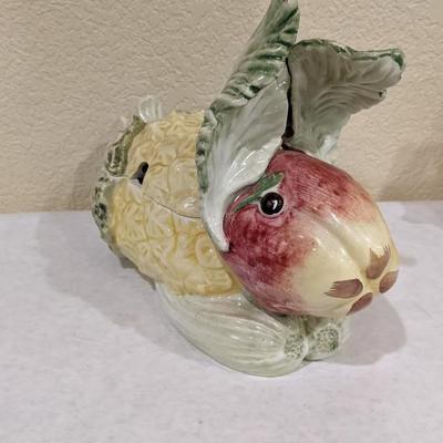 4 Horchow Italy Neiman Marcus Garden Of Eden Fairies Condiment Jelly Jars