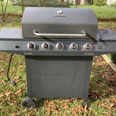 CharBroil grill in good, hardly used condition 54â€L 45â€H 20â€depth