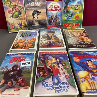 VCR assortment