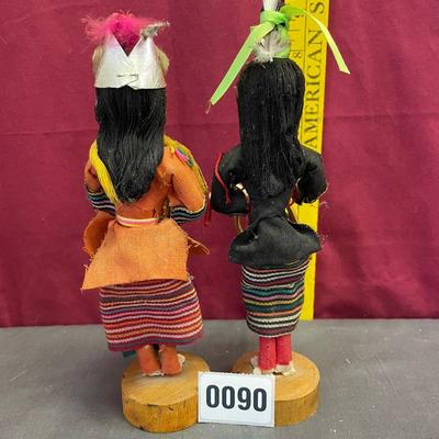 Vintage handmade Thailand dolls