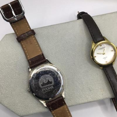 8751 Ladies AKRIBOS Watch & Mens Pulsar Watch