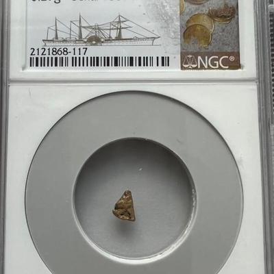 Goldrush Shipwreck Gold Nugget NGC