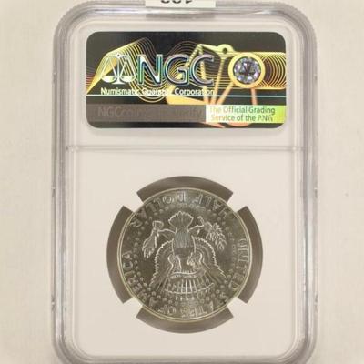 1964 Kennedy silver Half Dollar NGC