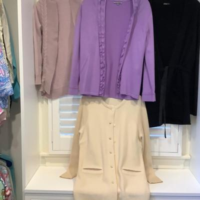 Lot 9012 Lot of Ladies Cashmere Sweater Jackets