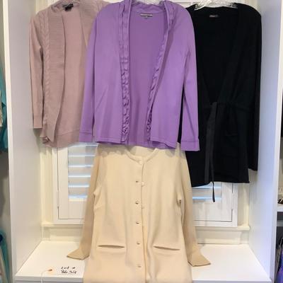 Lot 9012 Lot of Ladies Cashmere Sweater Jackets