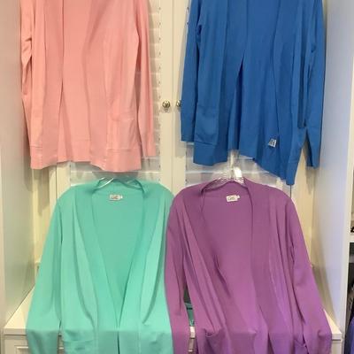 Lot 9015 Lot of Four Cielo Ladies Cardigan Sweaters ( size Medium )