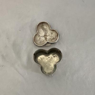 Lot 9002  Three Miniature Asian Inspired Silver Pieces